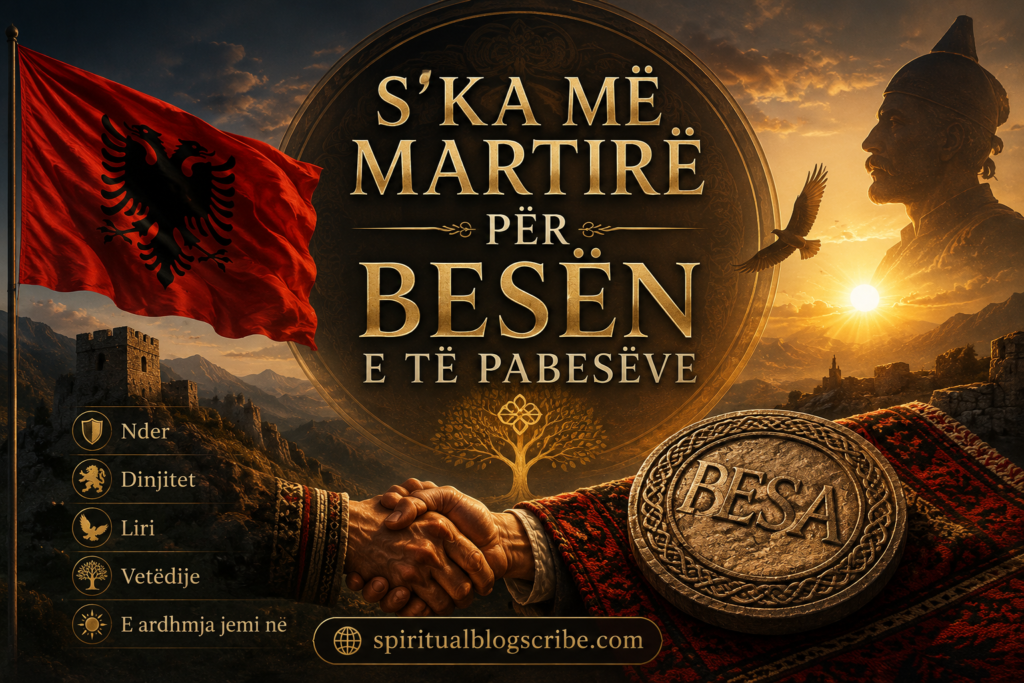 besa e shqiptarit kerkon djetesi dhe dinjitet